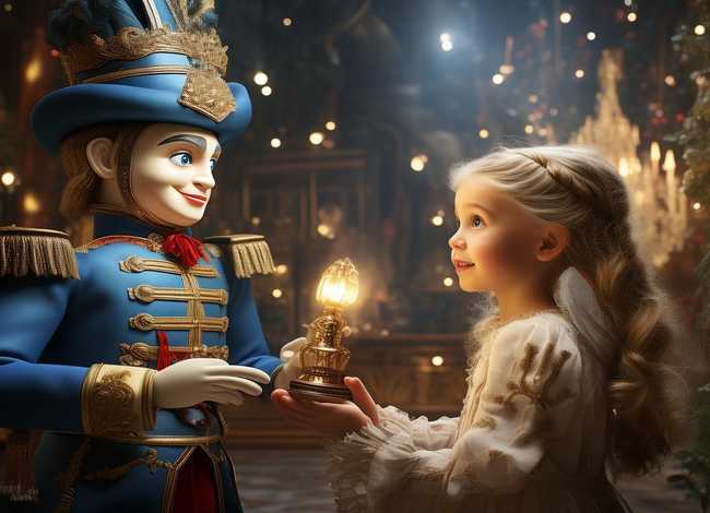 胡桃夹子儿童绘本故事、【童话名著·绘本】德国·霍夫曼《胡桃夹子》