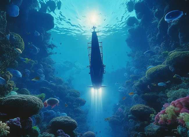 海底世界讲故事，《海底两万里》主要讲述什么的故事