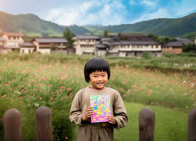 留守儿童说说文案；关爱留守儿童明信片文案