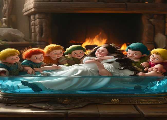 儿童故事白雪公主的故事 睡前故事《白雪公主和七个小矮人》#童话故事