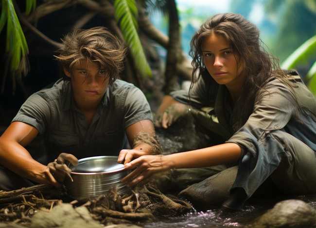 少年与空姐荒岛求生的故事 有没有主角在荒岛上求生的小说