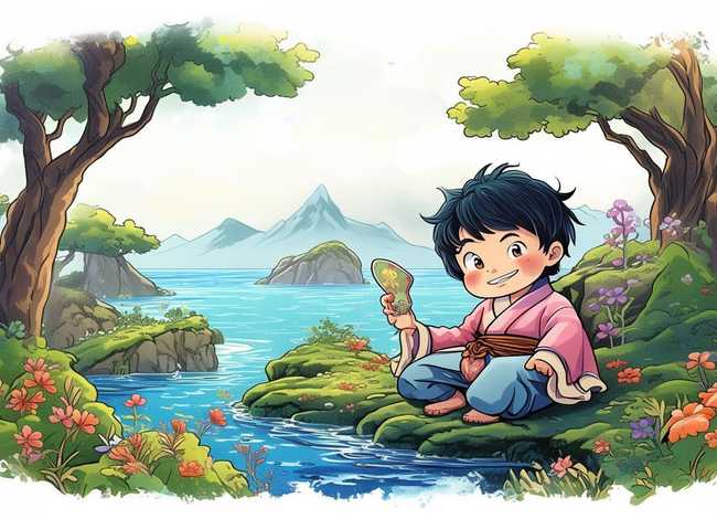 幼儿园关于家乡的故事绘本故事 【童话名著·绘本】日本民间故事《浦岛太郎》