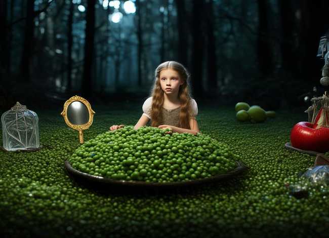 豌豆公主原版黑暗故事 积累10个童话故事的名称和作者