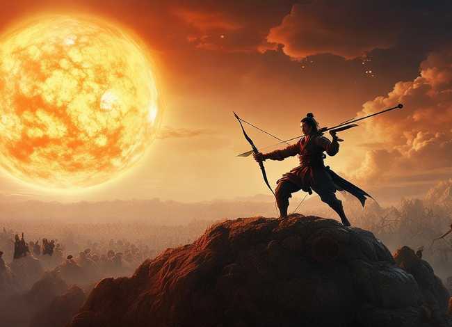 后羿射日儿童故事100字(后羿射日的民间故事100字) 后羿射日儿童故事100字(后羿射日的民间故事100字)