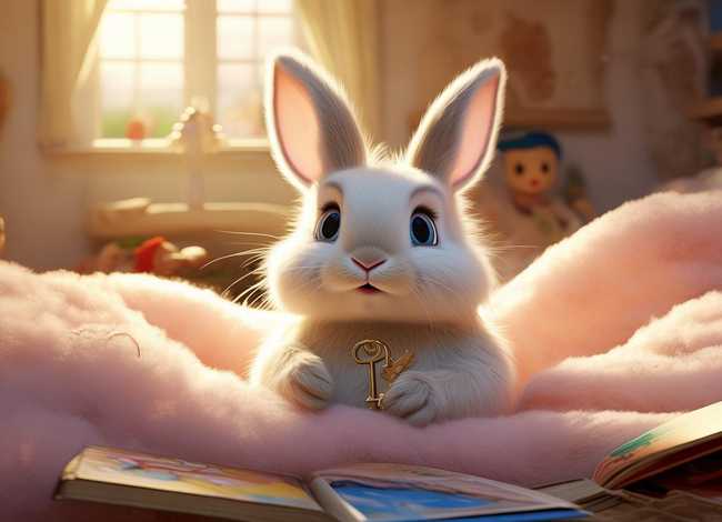 小白兔的故事儿童故事,聪明的小白兔睡前故事 小白兔的故事儿童故事,聪明的小白兔睡前故事
