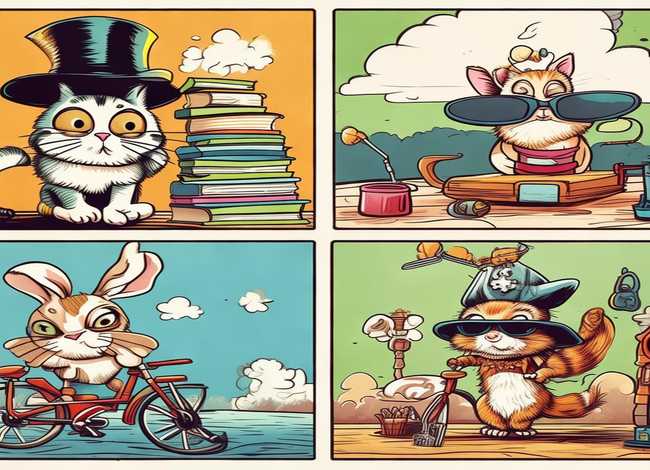 儿童连环画图片4张简单搞笑;有简单又搞笑的连环画吗 儿童连环画图片4张简单搞笑;有简单又搞笑的连环画吗