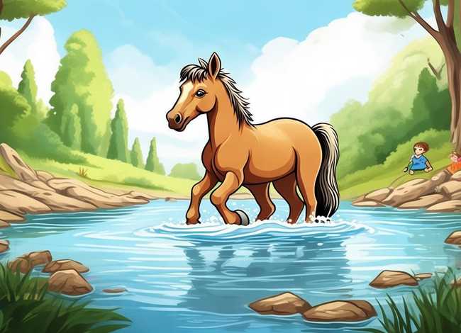 儿童故事小马过河的故事在线听 大班《小马过河》故事 儿童故事小马过河的故事在线听 大班《小马过河》故事