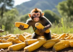 猴子掰玉米的故事完整版可复制 为什么小猴子掰玉米掰了一个扔一个呢