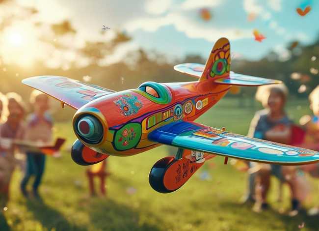 飞机小故事幼儿园、如付写一遍关于玩具飞机的童话故事