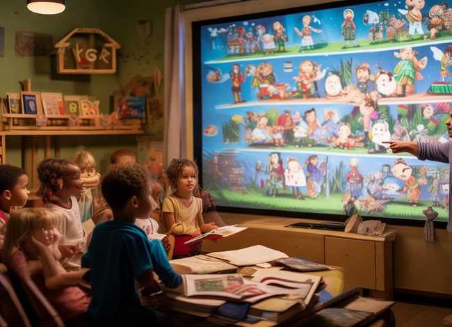 儿童故事ppt讲解（木偶奇遇记青少年儿童读书分享会ppt）