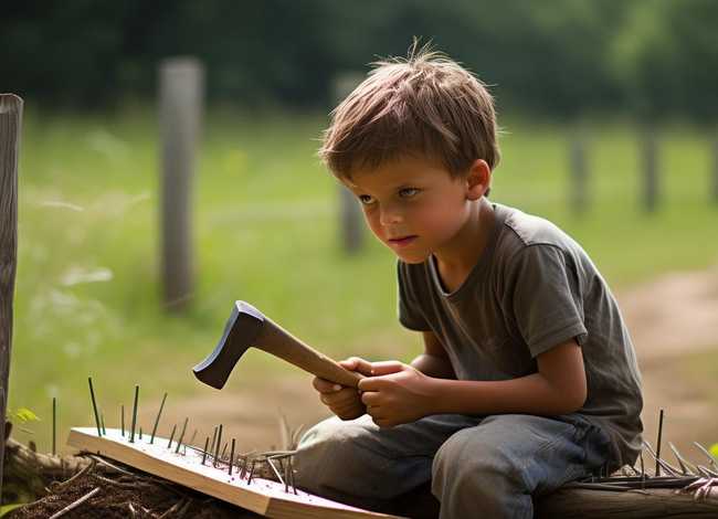 小男孩 故事（小故事《男孩与钉子》）