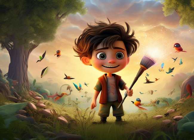 儿童文学神笔马良故事概述简短 神笔马良故事的主要内容