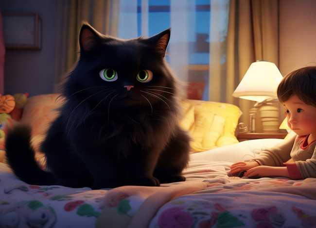 黑猫警长小闹睡前故事（儿童睡前故事黑猫警长）