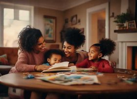 幸福的一家人儿童大班故事 我的好妈妈优秀作文