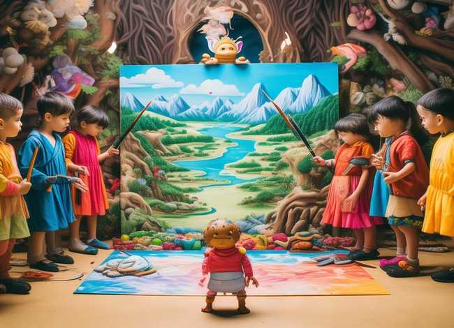 西游记的故事 幼儿 文字 小小画家村·大画涂色游戏书-西游记故事(3-6岁适用)内容简介