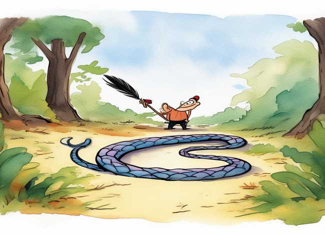 画蛇添足的寓言故事图片大全；画蛇添足寓言故事