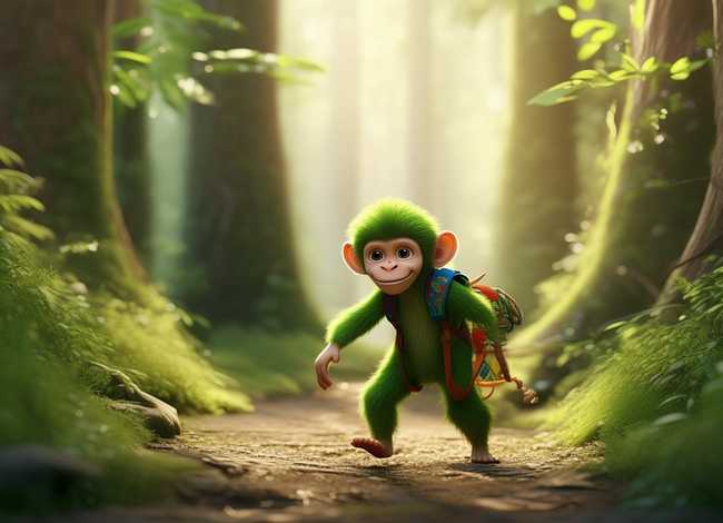 猴子的故事视频；小猴子下山的故事