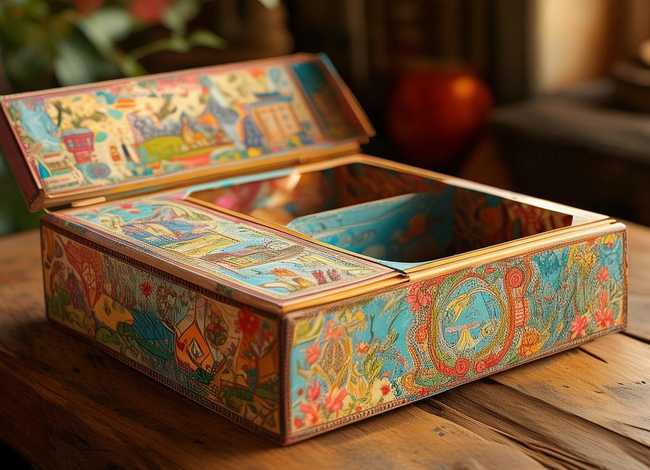 故事盒子手工（纸盒设计制作）