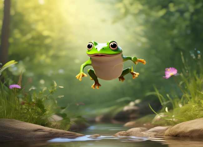 儿童故事小青蛙的故事 儿童睡前故事-勇敢的小青蛙