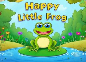 快乐的小青蛙绘本封面，绘本推荐-《青蛙弗洛格的成长故事》