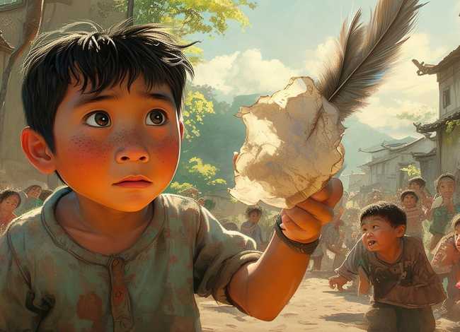 有声读物少儿故事 - 有声绘本故事《鸡毛信》