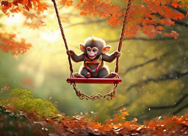 秋千的故事二年级（荡秋千的小猴的故事）