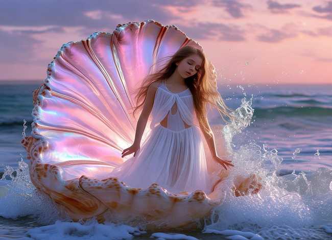 海螺故事视频，海螺姑娘的故事