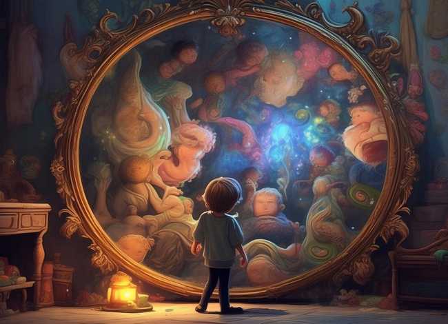 经典儿童故事奇怪的镜子 故事‖神奇的镜子