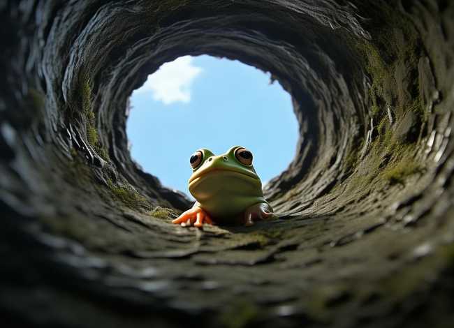 井底之蛙的故事简短版，井底之蛙简短故事