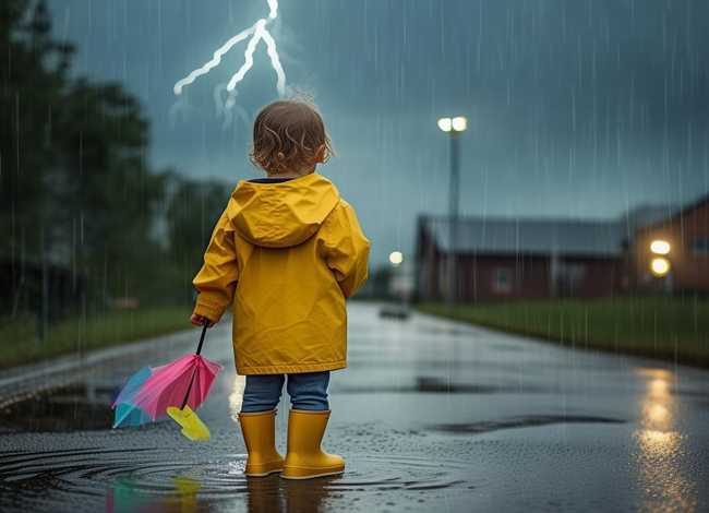 打雷的幼儿故事;打雷下雨天,孩子必学的安全小策略 打雷的幼儿故事;打雷下雨天,孩子必学的安全小策略