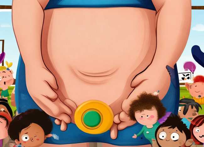 儿童绘本故事ppt - 幼儿绘本故事《是谁的肚脐眼》PPT课件