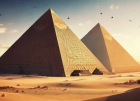 埃及金字塔的故事，埃及金字塔的两个故事