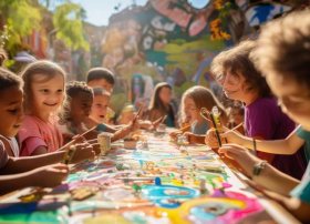 故事情景剧儿童画 - 杨志纯  让青少年在美育熏陶下健康成长