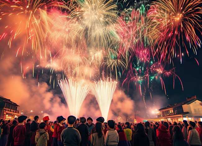 放鞭炮的传说故事、放鞭炮习俗来历