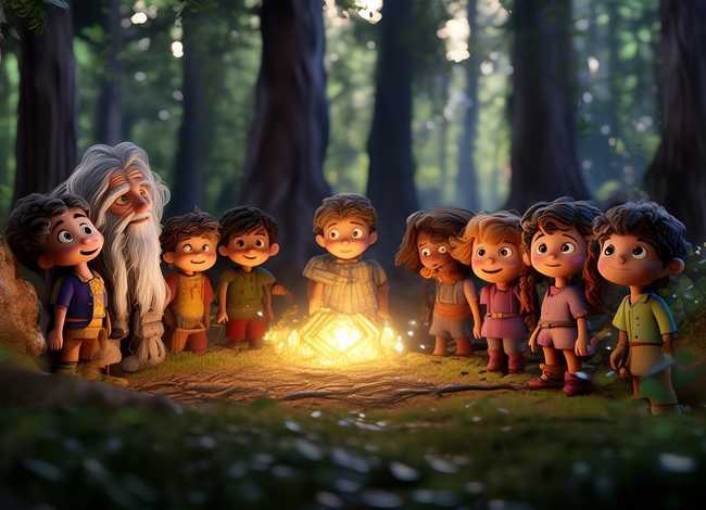 森林儿童故事视频，儿童故事