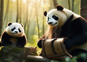熊猫的故事传说 关于熊猫的故事