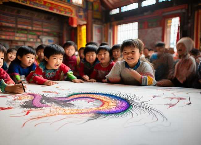 儿童成语故事画龙点睛比赛图片 儿童成语故事《画龙点睛》