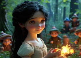 格林童话白雪公主故事、原版白雪公主故事