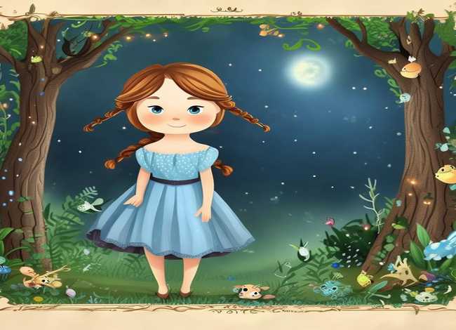 简短的小故事插图，带了插图的童话故事