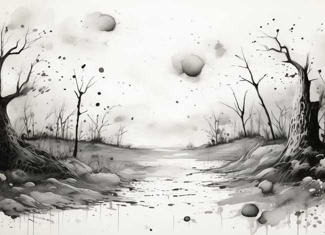 儿童黑白图画,美术中绘画的三大种类 儿童黑白图画,美术中绘画的三大种类