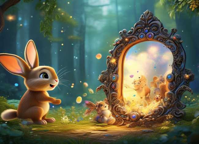 续写幼儿故事的题目有哪些，续写《镜子的故事》800字 适合幼儿听赏的新故事