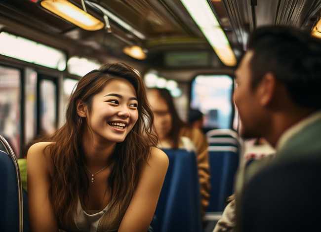 陌生人故事视频、今日份在公交车上偶遇小姐姐,和陌生人发生的故事