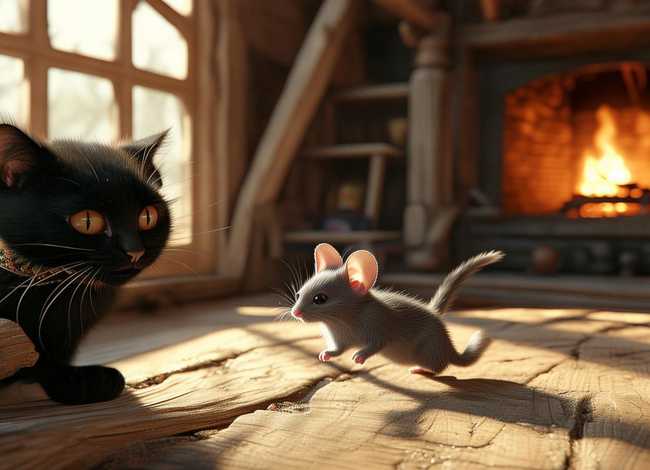 猫抓老鼠故事完整版（猫和老鼠寓言故事）