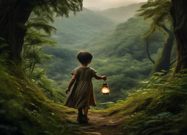 有关保护环境的幼儿绘本故事、中国民间童话.哈尼族《火童》-千万里,千万里我追寻着你