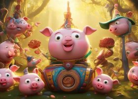 儿童故事的背景音乐 - 适应儿童故事【小猪的理想】的轻音乐有哪些