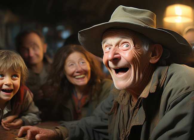 糟老头笑话故事 说一个笑话