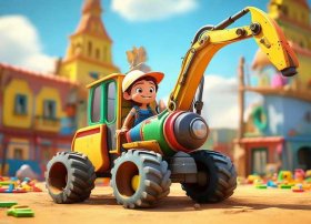 挖土机儿童故事mp3；迈克马力甘和他的蒸汽挖土机内容简介