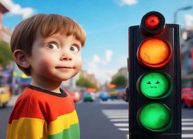 儿童故事过马路要看红绿灯、幼儿红绿灯的故事