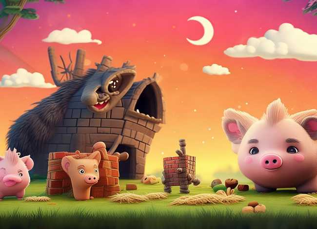 儿童童话故事大全三只小猪、三只小猪的故事童话故事(通用9篇)