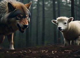 狼故事大全 小羊和狼的故事